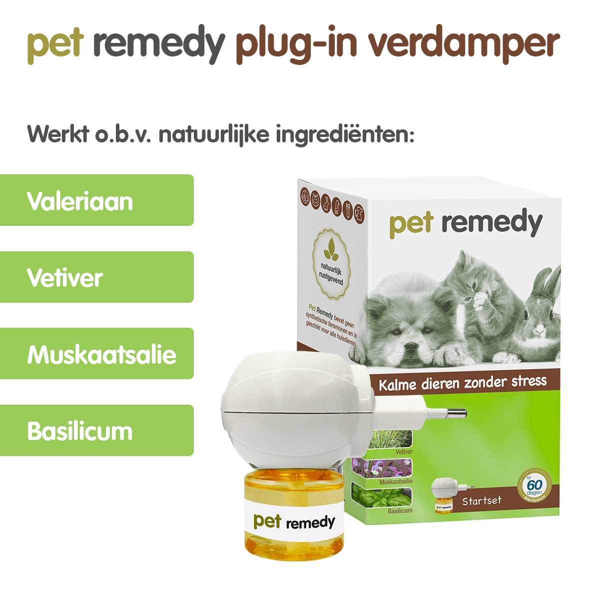 Pet Remedy Startset met Verdamper - Emax.nl