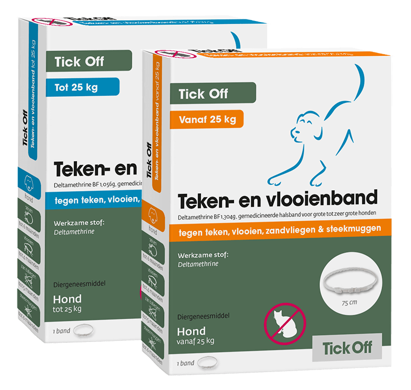 Tick Off Teken- en Vlooienband